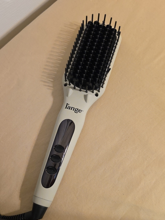 Lange Other - Lange White and Black Paddle Hair Straightening Brush